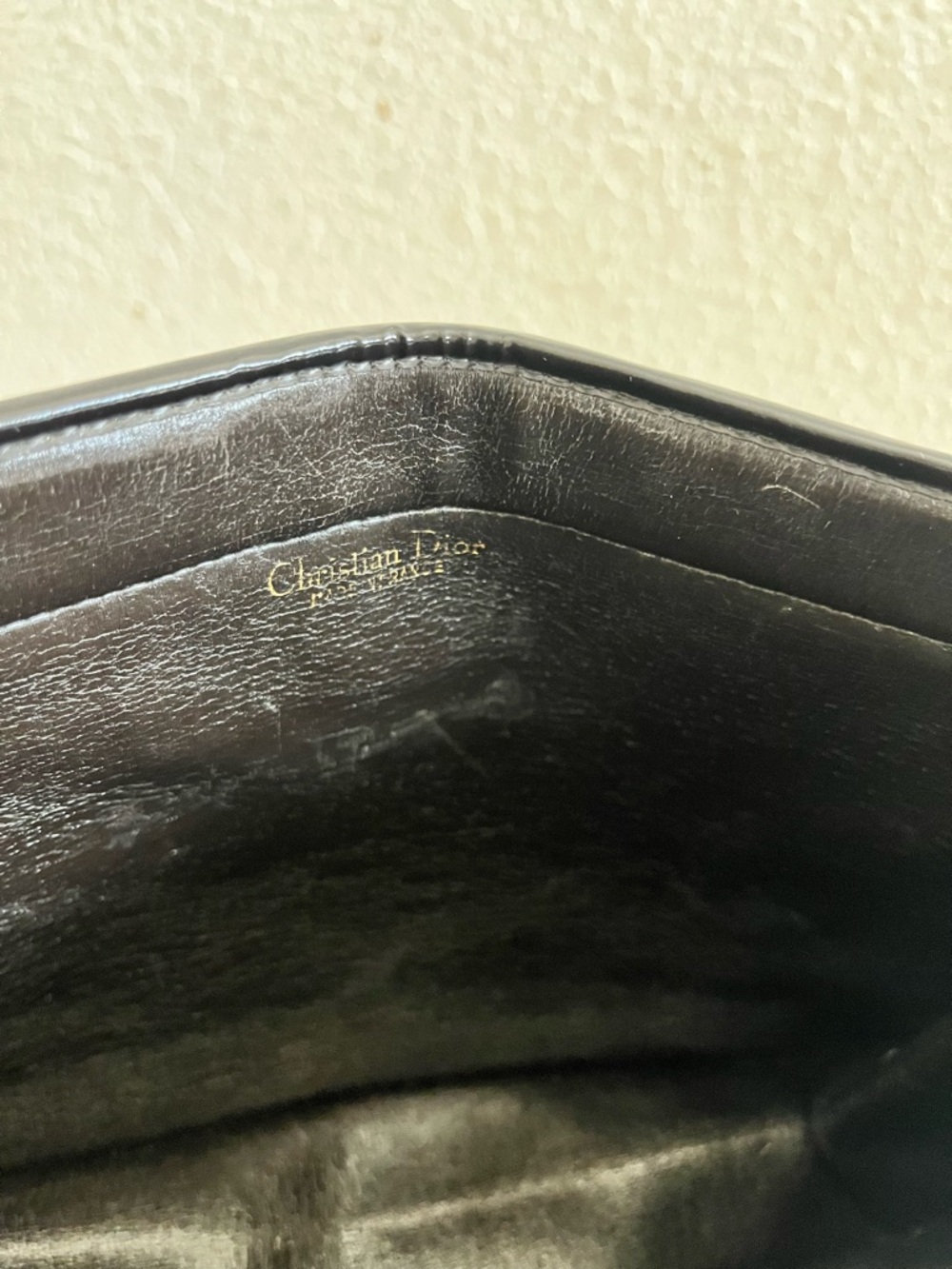 Dior Monogram Canvas Clutch in Brown - Picture 4 of 13